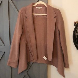 Like new! Mauve wool blazer